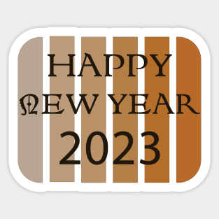 HELLO 2023 (HNY) Sticker